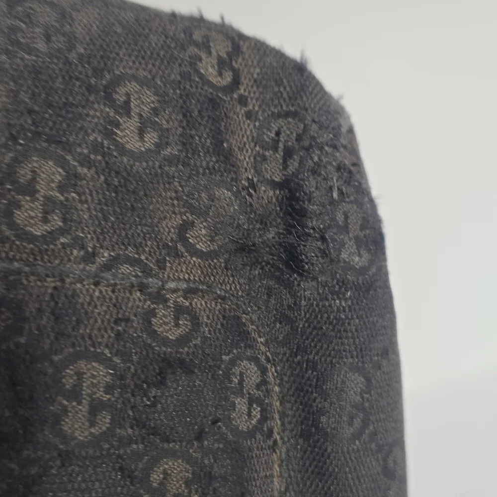 Gucci Black GG Monogram Canvas Crossbody Bag FAIR - Picture 7 of 15